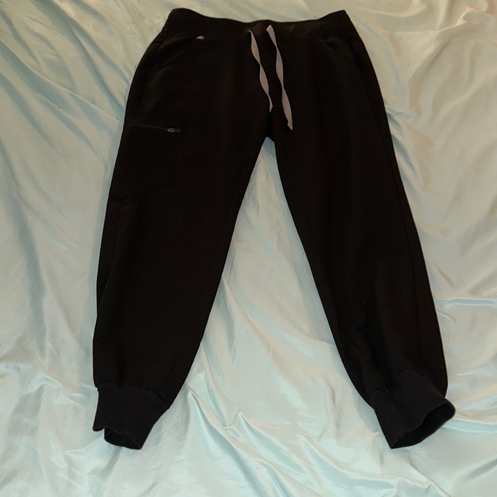 Figs Scrub Bottoms Black s/p